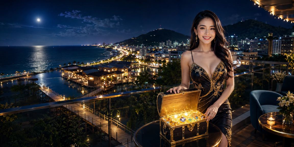 Người dùng Vũng Tàu xem kèo cá cược thể thao và casino tại bãi biển vào buổi chiều